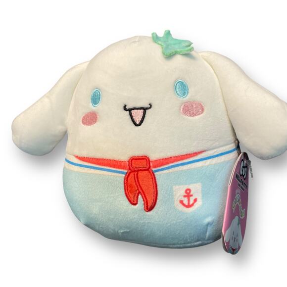 Hello Kitty Plush Dog Squishmallows Cinnamoroll Pillow Sanrio Sailor Nursery 7" - Picture 2 of 9